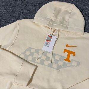 Nike Tennessee Volunteers Vault Checkerboard Logo Hoodie Mens Medium NWT